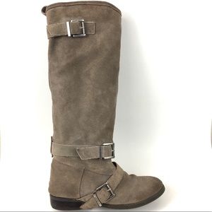 DOLCE VITA “Sweet Life” Brown Suede Leather Boots